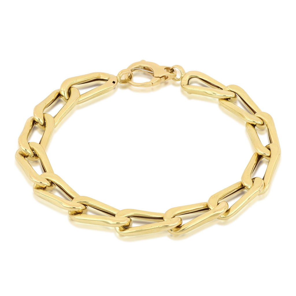 Bracciale a Catena in Oro Giallo 18 Carati di 7 Grammi.