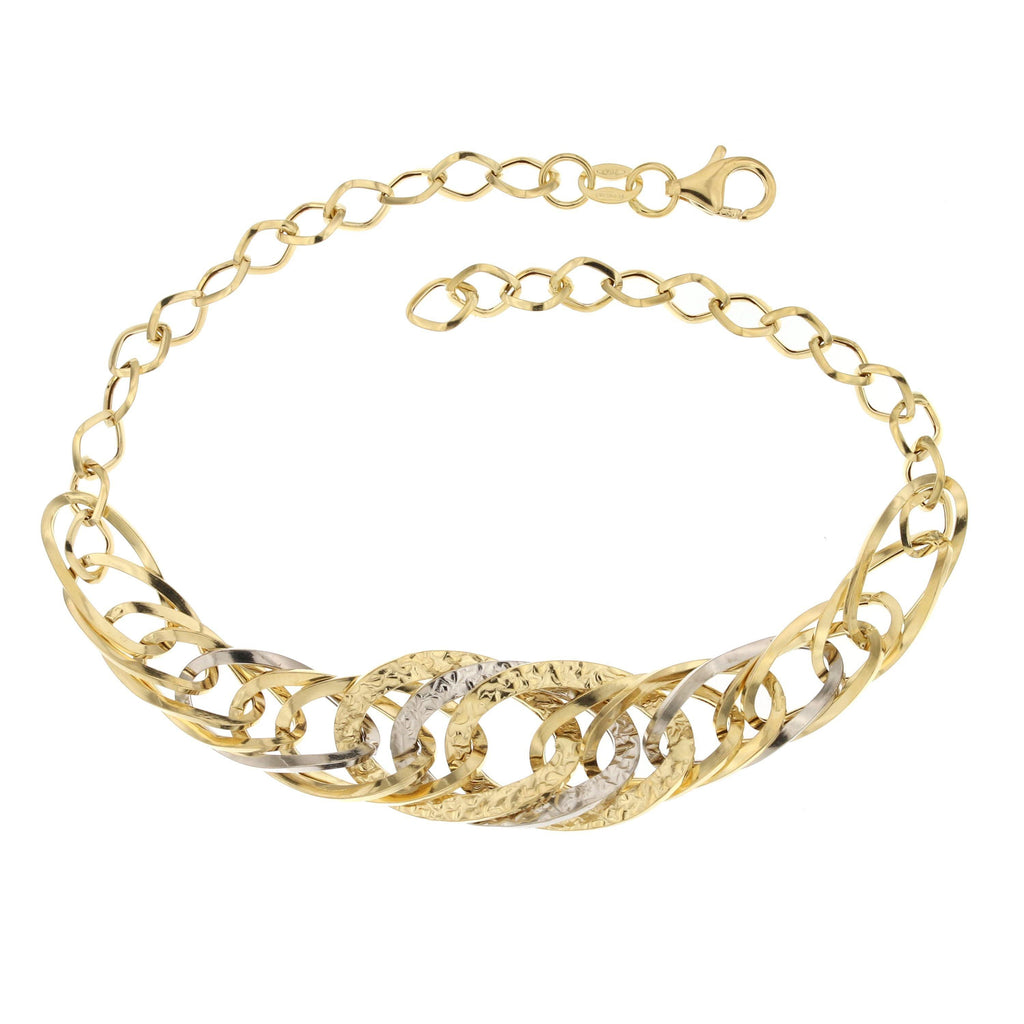 Bracciale a Catena in Oro Giallo 18 Carati di 3.5 Grammi.