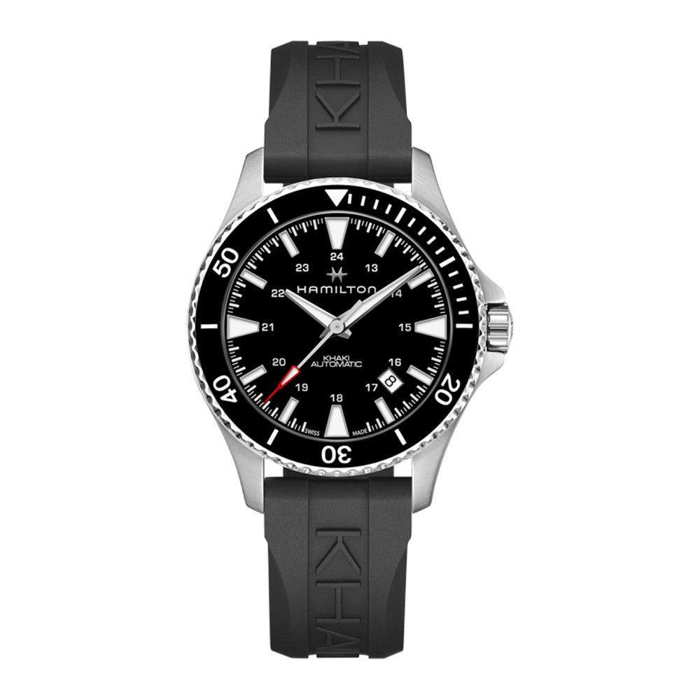 Orologio Meccanico Uomo Hamilton Khaki Navy Scuba Gomma H82335331