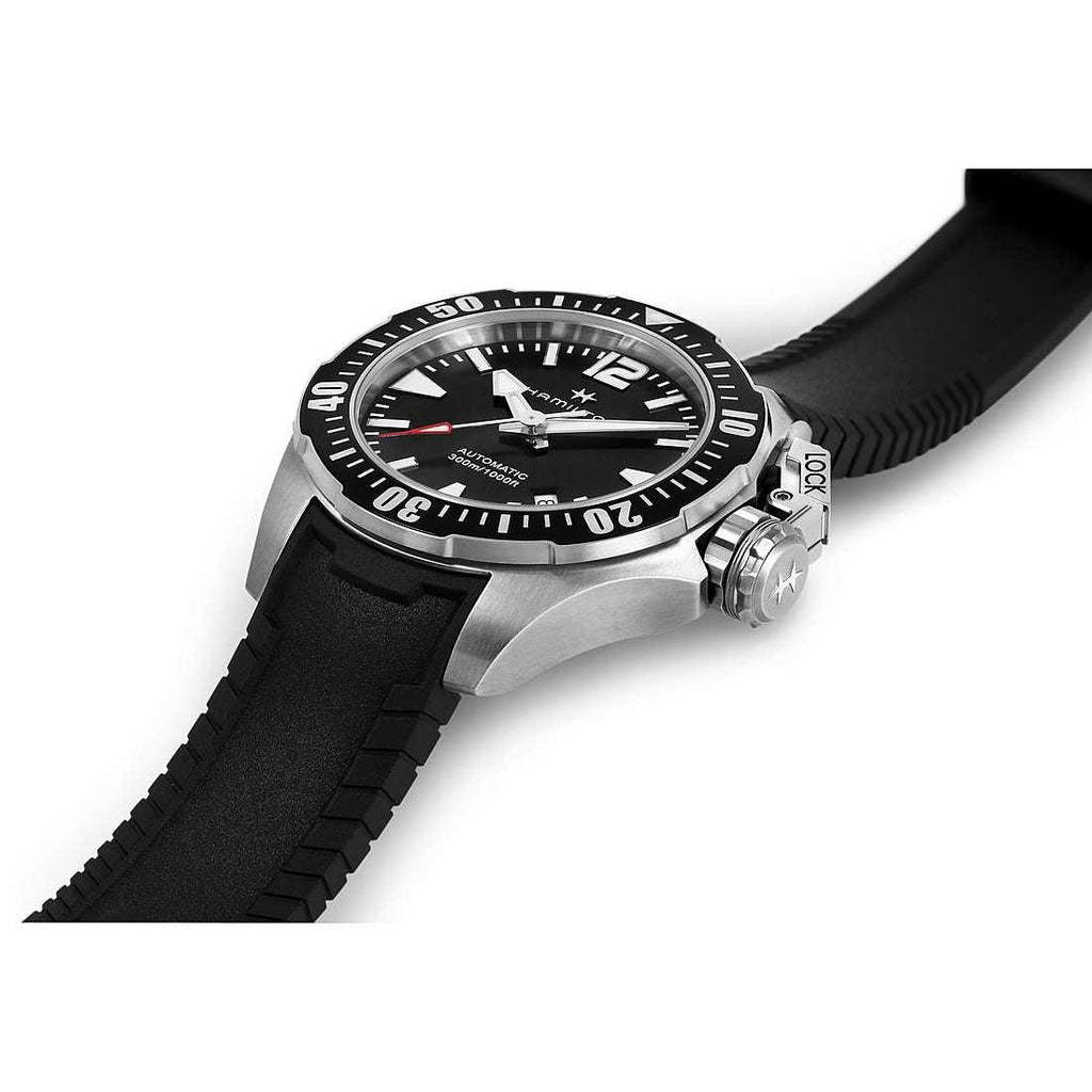 Orologio Meccanico Uomo Hamilton Khaki Navy Frogman H77605335